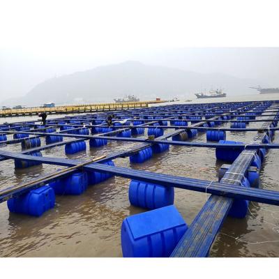 China Hot selling sea and lake floating pontoon for fish cage for sale