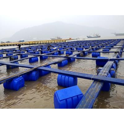 China High Quality Sea And Lake HDPE Pipe Bracket And Fittings PE Net HDPE Fish Cage for sale