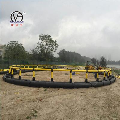 China New sea and lake fish farming PE net cage circular aquaculture fish cages for sale