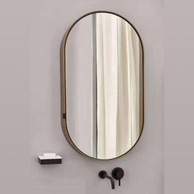 China HY CLASSIC Customized Track Around Mirror Frame Wall Decor Landscape Paintings Frames Aluminum Alloy Metal Frames for sale