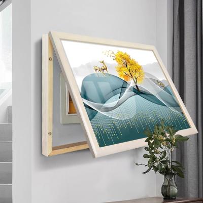 China Waterproof+ECO-Friendly W2109007 HY Decorative Paint For Electric Meter Box Picture Frame Modern Style Solid Wood Decorative Paint for sale