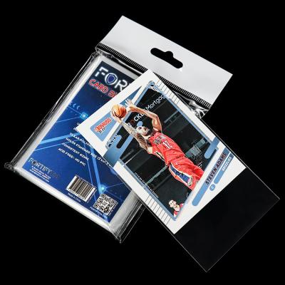 China BL0092 Durable Customizable Soft Card Protectors For Basketball Baseball Sports Cards Sleeves , Ultra Clear Penny Card Sleeves for sale