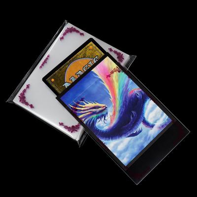 China Longest Lasting BL00126 Newest Design! ! Purple Custom Triple Frontier 69x94mm MTG Card Sleeves , Outer MTG Card Sleeves Protector for sale