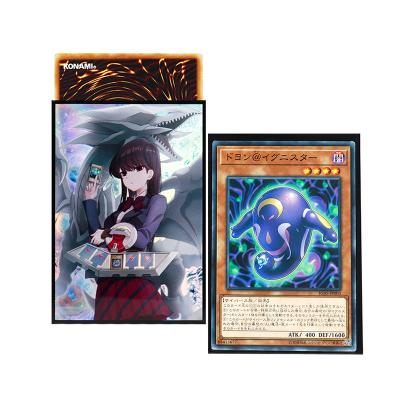 China BL0047 Fashion Good Quality Customized Printing Art Card Sleeves For Yugioh Hologram Anime Board Game Custom Merchant Sleeves for sale