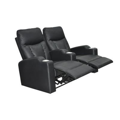 China 2seater extendable sofa, recliner home theater recliner sofa set modern, cinema recliner sofa for sale