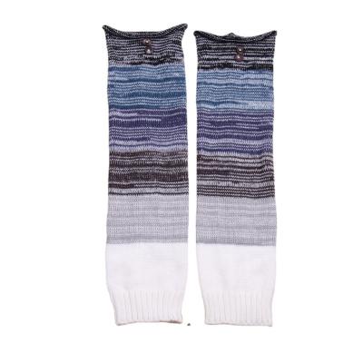 China Polyester/Cotton Knitted Colorful Spliced ​​Warm Stay Leg Warmer Socks Foot Cover Fashion Women Accessories for sale