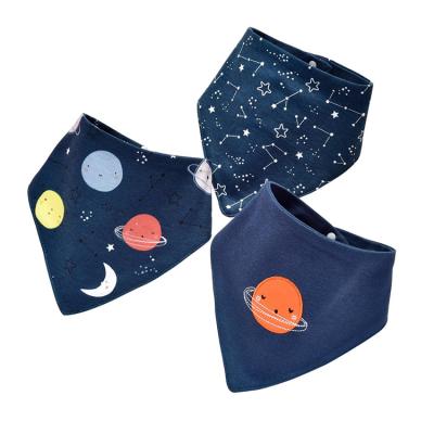 China Wearable Bandana Bibs for Boys Girls Super Absorbent Bandana Teething Bibs Organic Cotton Baby Bibs for Infant Toddler for sale