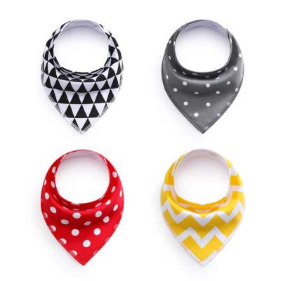 China Portable Unisex Baby Bandana Drool Bibs 3 Pack Baby Bibs For Boys Girls for sale