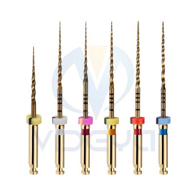 China NITI Dental Endodontic Rotary Files Sx S1 F3 Super Elastic Niti Super Flexible Manufacturer Endo File for sale