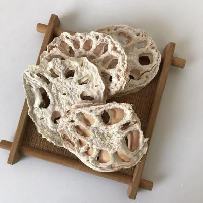 China New D005 High Quality Culture Dried Dried Lotus Root Flakes Dehydrated Dried Lotus Root Slices for sale