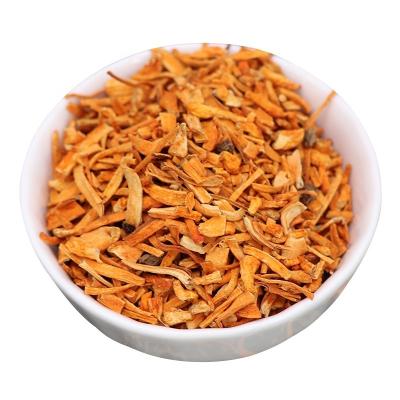 China 12014 dried Chong cao hua dried cordyceps sinensis fungus TBC cordyceps fungus granule for sale