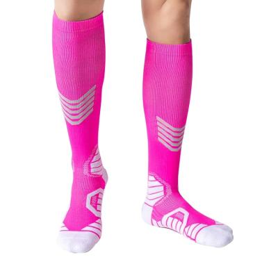 China China Manufacturer Men Sport Running Breathable Flight Travel Compression Socks Football Compression Socks for sale