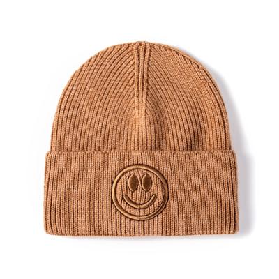 China Autumn Winter Versatile Casual Knitted Fashion COMMON Woolen Color Candy Color Ins Female Hat for sale