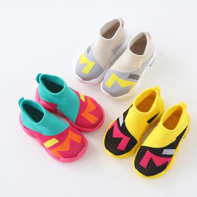 China Hot Sale Breathable Drop Baby Toddler Boarding Socks Cotton Fabric Baby Rubber Sole Sock For Baby for sale