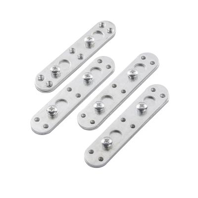 China Modern Heavy Duty Folding Adjustable Beds Hinge Bedroom Hardware Metal Bed Connector Hinges for sale