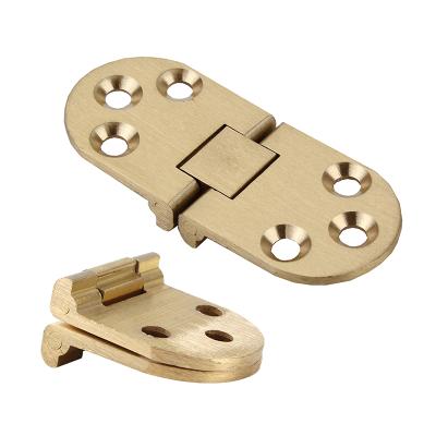 China Modern Hardware Accessory Metal Furniture Adjustable Copper Hinges Wholesale Wearproof Bed Connector Swivel Hinge for sale