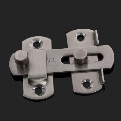 China Factory Small Door Privacy Buckle Security Stainless Steel Bolt Anti-theft Sliding Door Latch Wholesale Door Lock for sale