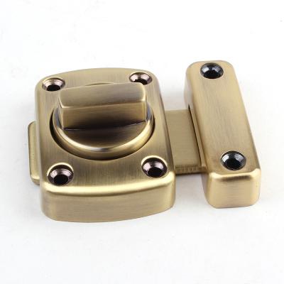 China Anti-theft lock barn door latch privacy sliding door lock zinc alloy door lock right angle hook lock for sale