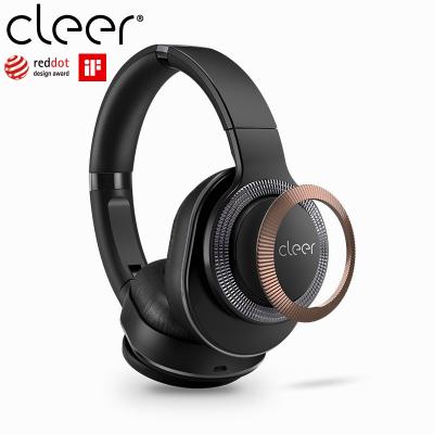 China Hybrid Earphone FLOW Rentals Radio Active Noise Canceling ANC Headphones HiFi Stereo Foldable Over Ear Bluetooth Headset for sale