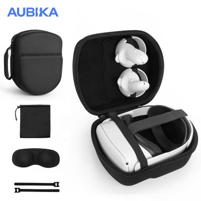 China Water Resistant AUBIKA design Portable Carring Case For Qculus quest 2  Anti Dust Storage Bag Box Waterproof Carring Case For VR Gaming Headset for sale