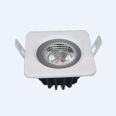 China EUROPEAN 5W 7W 9W square led downlights recessed cob led spot down light 25 beam angle 40 60degree cob led spotlight factory wholesale for sale