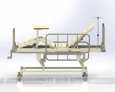 China Hospital HL-9901C3 newest 3 function manual nursing bed for hospital use for sale