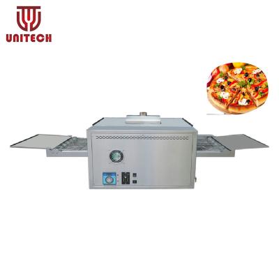 China Bakery Pizza Oven / 12 18 32 Inch Bakery Gas Electric Pizza Conveyor Oven for sale