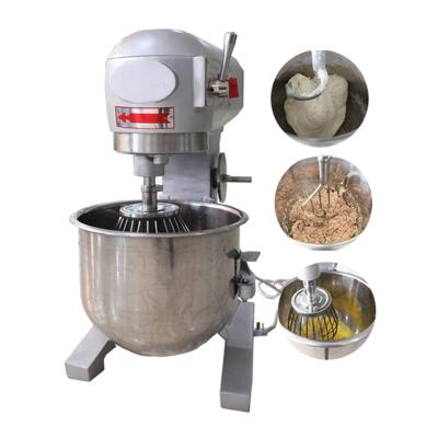 China Snack Factory Bakery Machine / B20 20 Liter Planetary Bread Food Dough Mixer Machine for sale