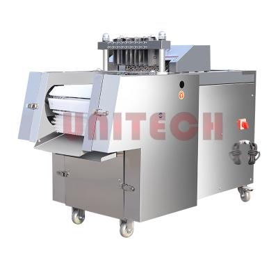 China Easy operation automatic meat cutting machine/meat chicken pork beef dicing machine commercial multifunctional cube cutter for sale