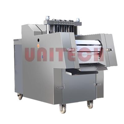 China Easy commercial frozen boneless chicken dicer commercial frozen boneless chicken dicer operation big meat cube meat cutter dies cube chicken operation dicing machine for sale