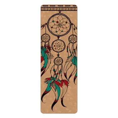 China Yugland Natural Rubber Jute Design Yoga Mats High Quality Fitness Durable Anti-Slip Wooden Custom Yoga Mats for sale