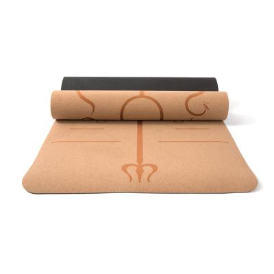 China Top-Handle in Yugland Pilates Quality Cork Band Wet & Dry Eco Friendly Customized Yoga Mats for sale