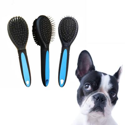 China Amazon Best Sustainable Soft Selling Soft Pet Hair Remover Mold Slicker Dog Brush for sale