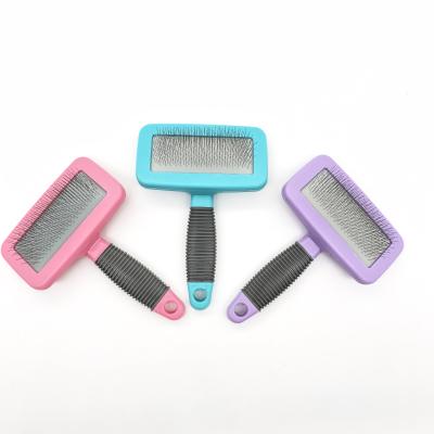 China Sustainable Machine Grade High Quality Pet Throwing Brush Dog Brush For Shedding for sale