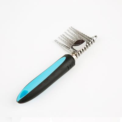 China Stocked BSCI Approved Product Hairdresser Hair Comb Dye Comb Steel Comb Custom Logo for sale