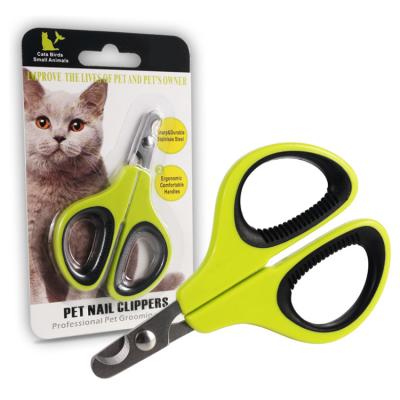 China Viable Custom Cat Nail Trimmer Clippers Tool Dog Nail Scissors For Bird for sale