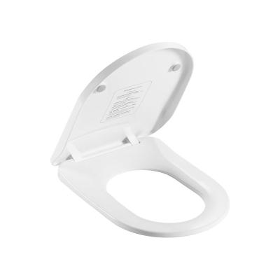 China Slow-end Toilet Seats White UF Shaped Electric Heated Toilet Seat Extended Toilet Seat Heat Heated Toilet Seat for sale