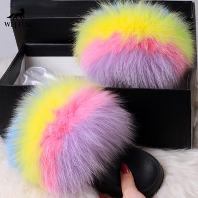 China Women's Summer Design Fur Warm House Slippers Winter Flat Soft Luxury High Quality Lightweight Sandals Women's Slippers for sale