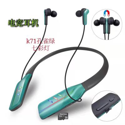 China HD-N-K71Wireless Earphone Neckband Earphone 30 Hours Working Time for sale