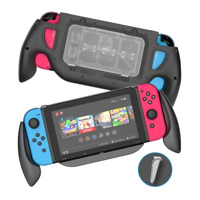 China Video Game Player HD-SW-10BP Game Grips For Switch Console ABS With Oil Spray for sale