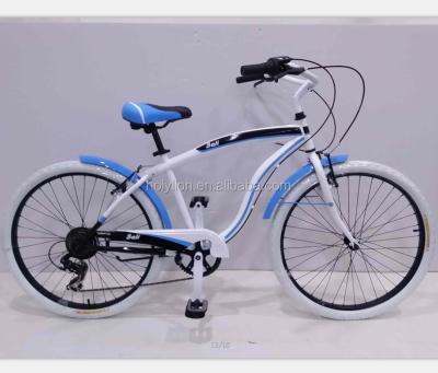 China Beach cruiser bicycle/adult cruiser steel lady beach 26 inch with 7 gears for sale