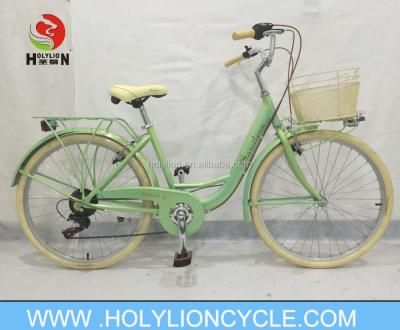 China New high quality steel model bicycle for city bicycle /lady's bike CITY-004 for sale