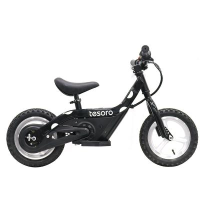 China Two Wheels 12 Inch Aluminum Alloy Frame Electric Bike Kids Balance Bike for sale