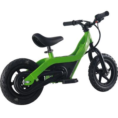 China Aluminum alloy factory producing child scooter bike OEM 24V 2Ah or 4 oh kids electric bike balance bike small for sale