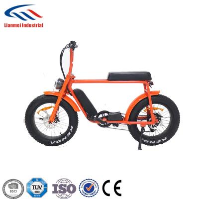 China Standard Mode Outdoor Electric Bike 350w Electric Bicycle With 20inch Fat Tire for sale