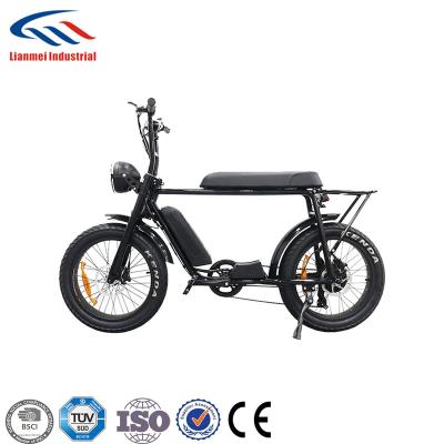 China New Beach Standard Popular Fat Tire E-Bike Electric Bicycle With 350w for sale