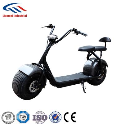 China 2022 Electric Off Road Motorcycle 1000W/1500W Two Seat Electric Scooter Two Wheel Unisex Fat Tire for sale