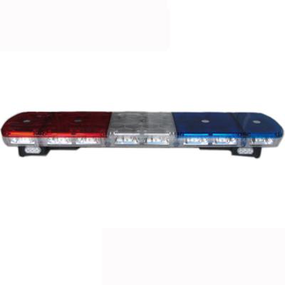 China Hot sale vehicle PC dome lightbar, HS4124 amber strobe flash lightbar Led for sale