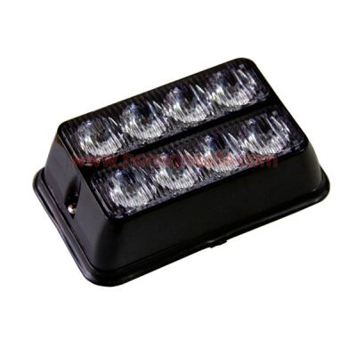 China PC Dome LED Grille Warning Lights Mount Security Car Exterior Bumper Lights HF-242 for sale