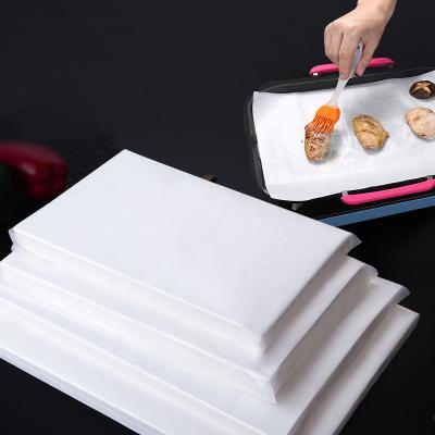 China Air Fryer Parchment Paper Kitchen Customized Cake Silicone Baking Paper Sheets for sale